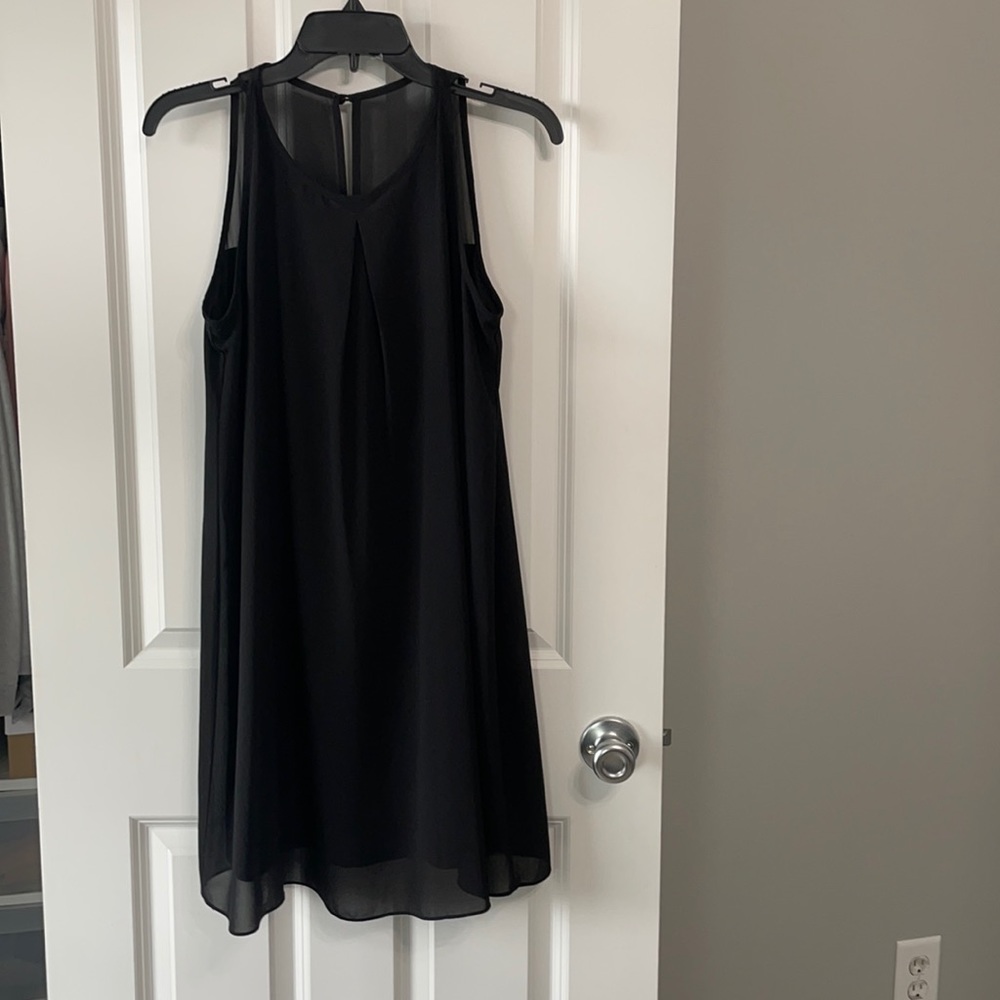 Black cocktail dress